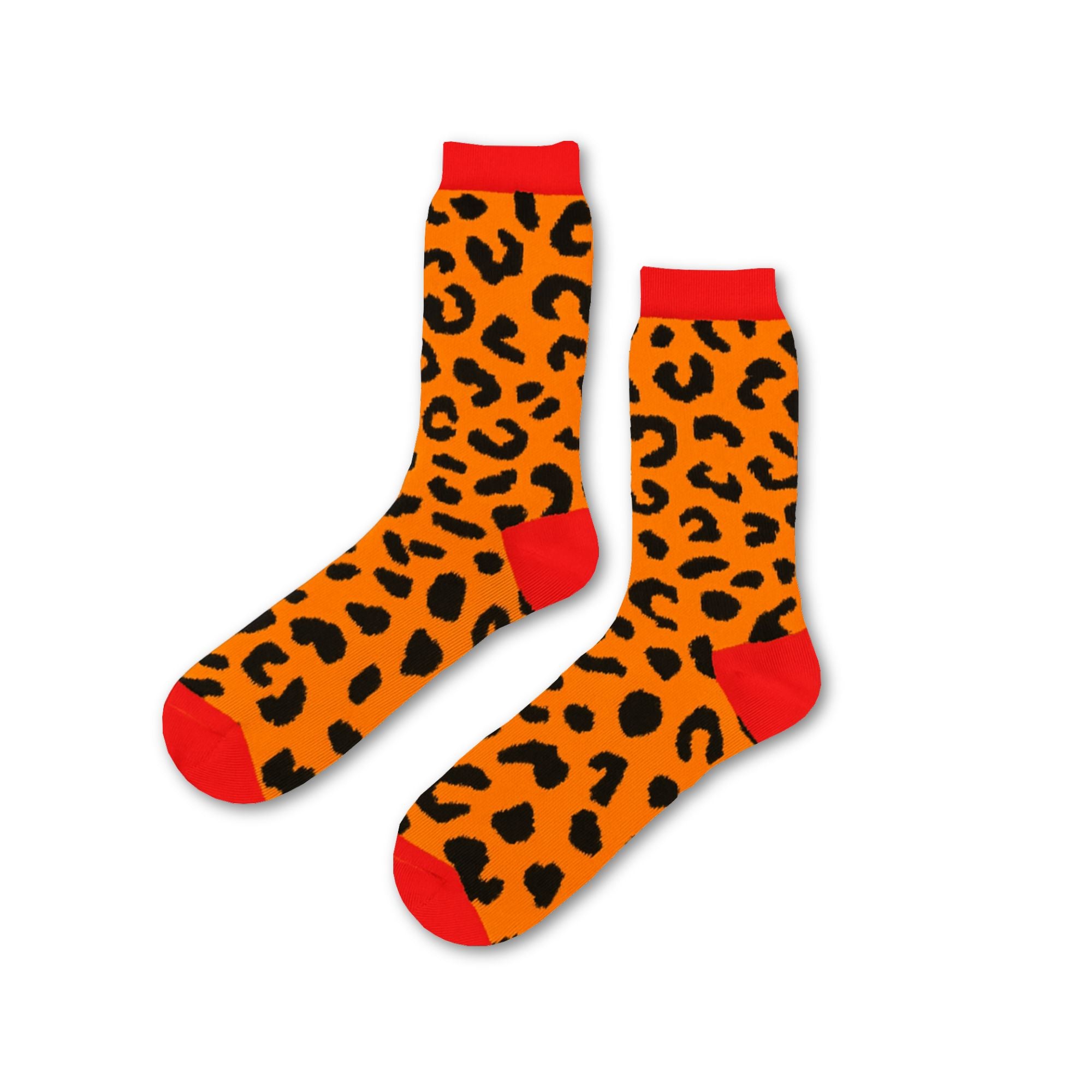 wild-leopard-socks-orange