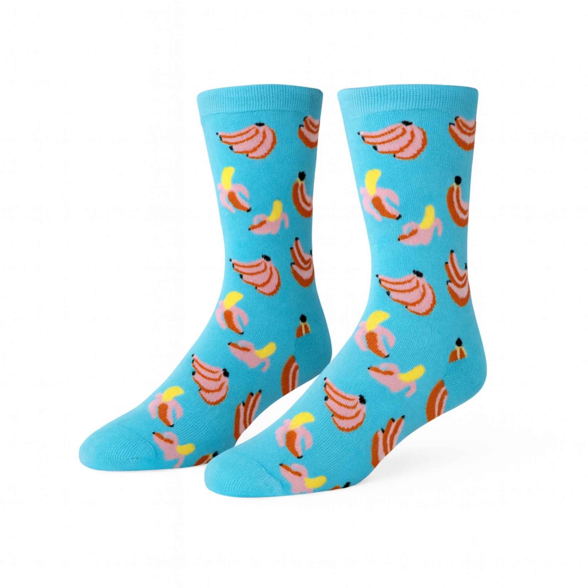 banana-socks-blue