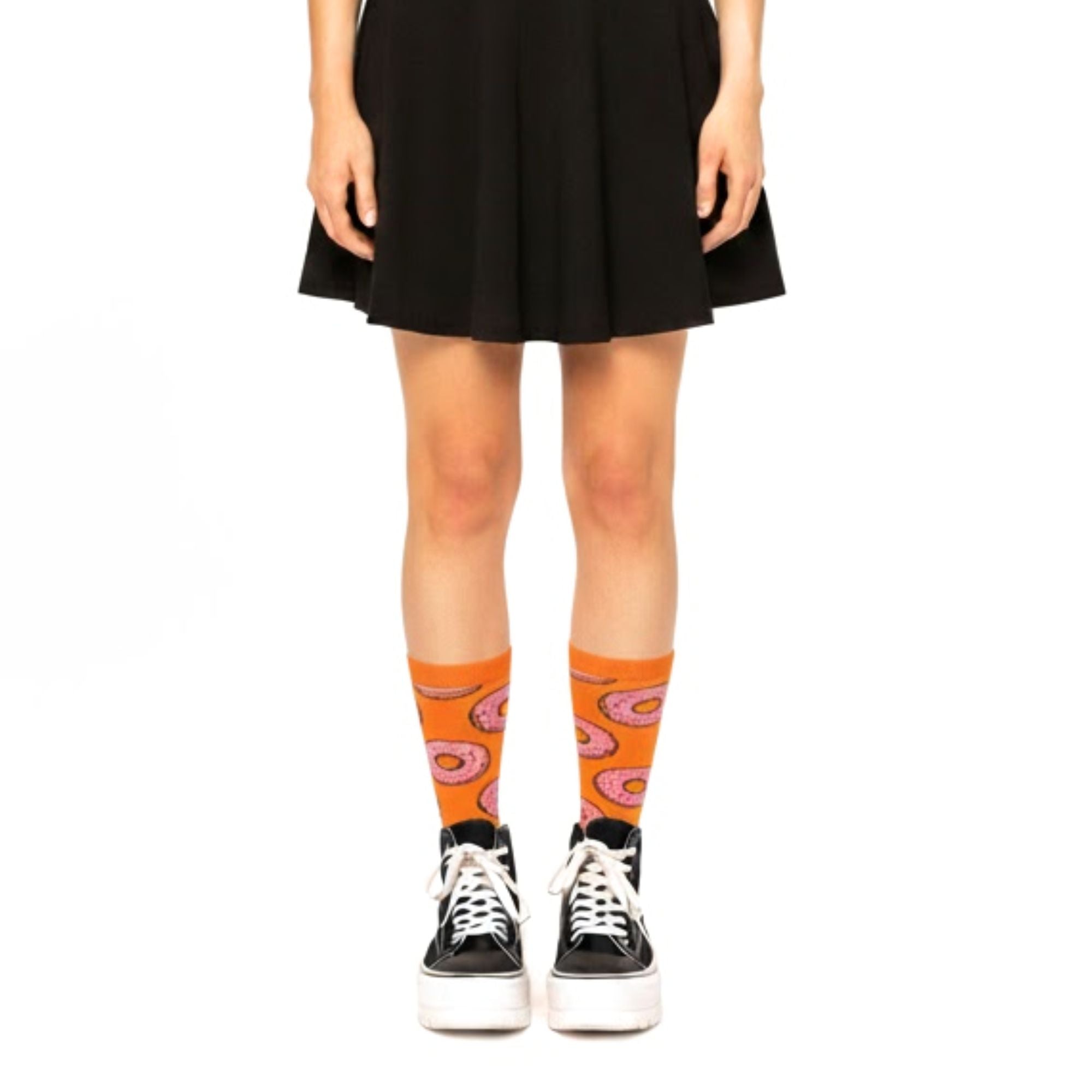 donut-socks-orange