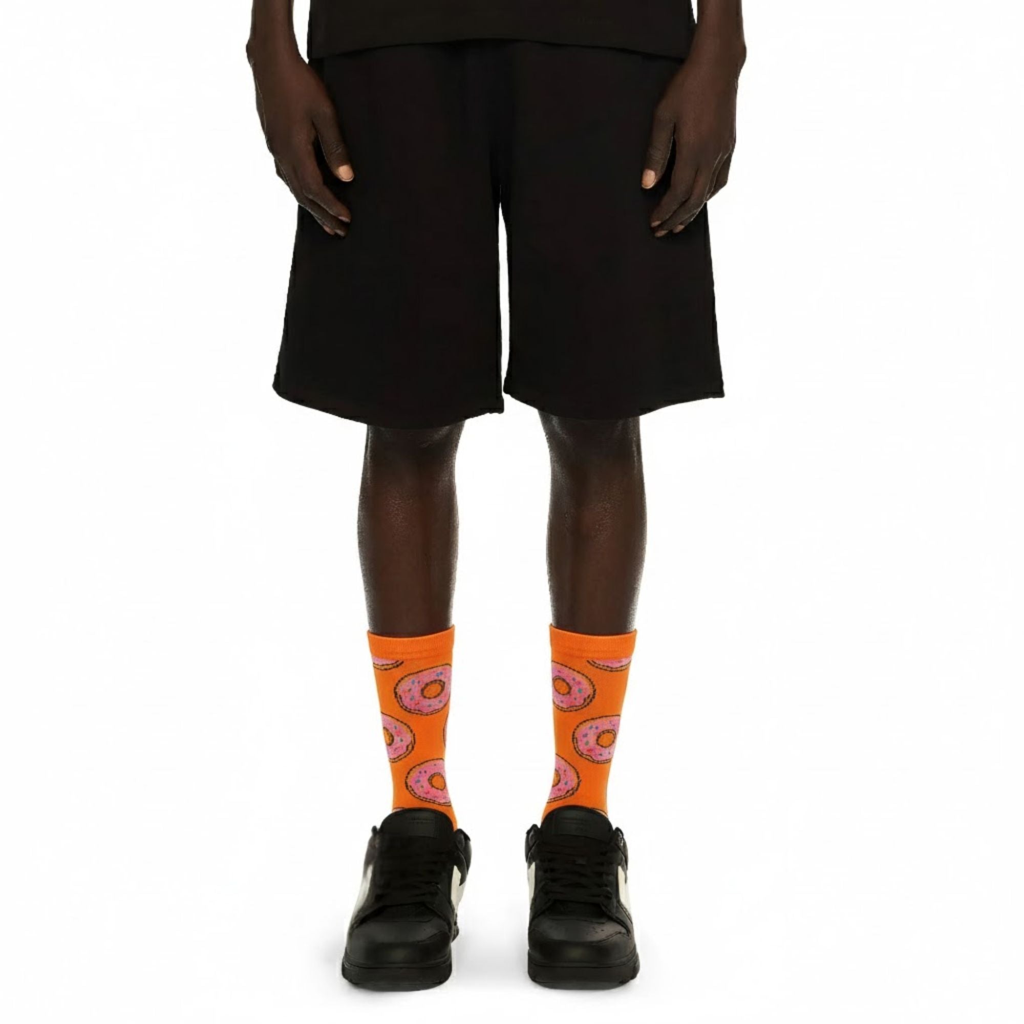 donut-socks-orange