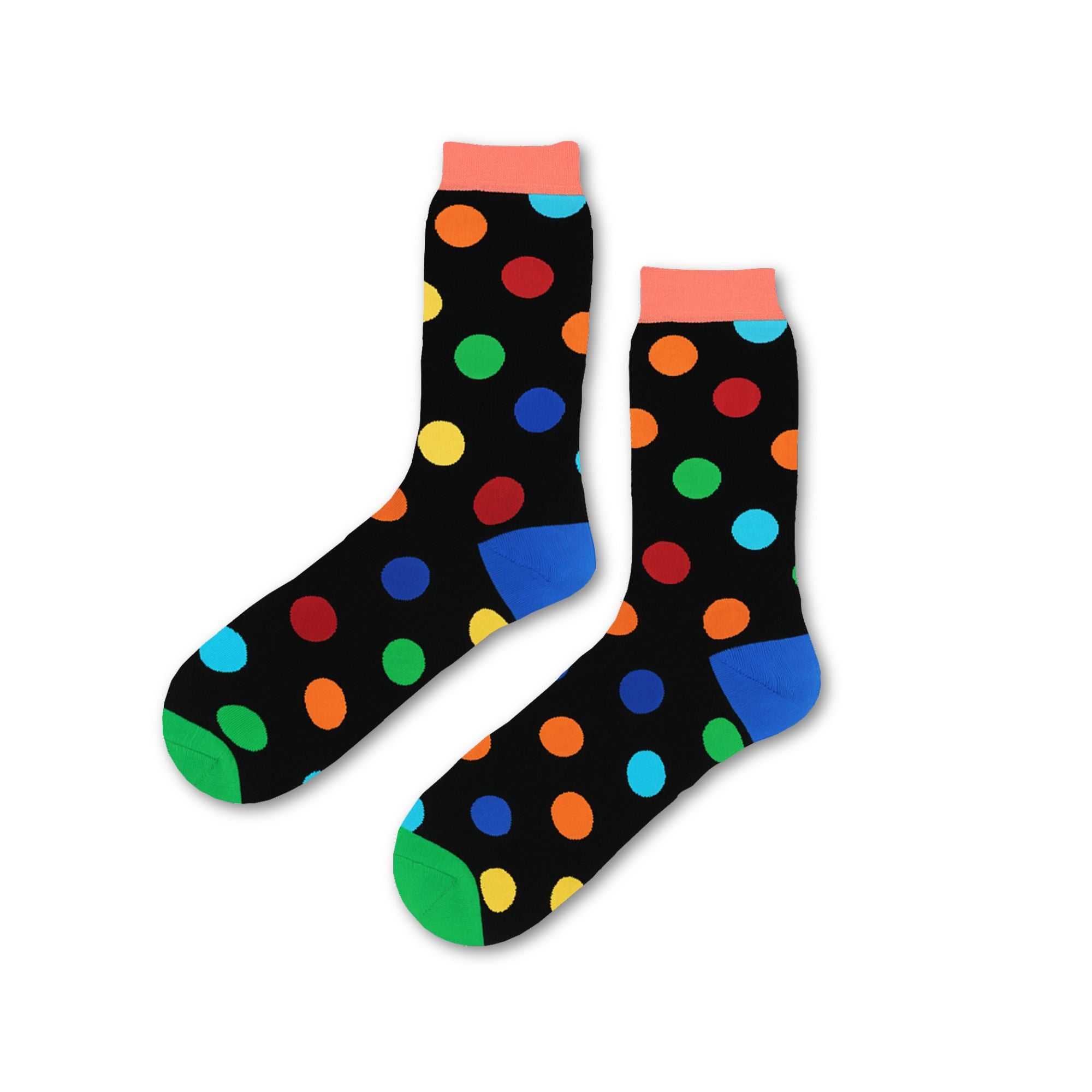 dots-socks-multi-pink