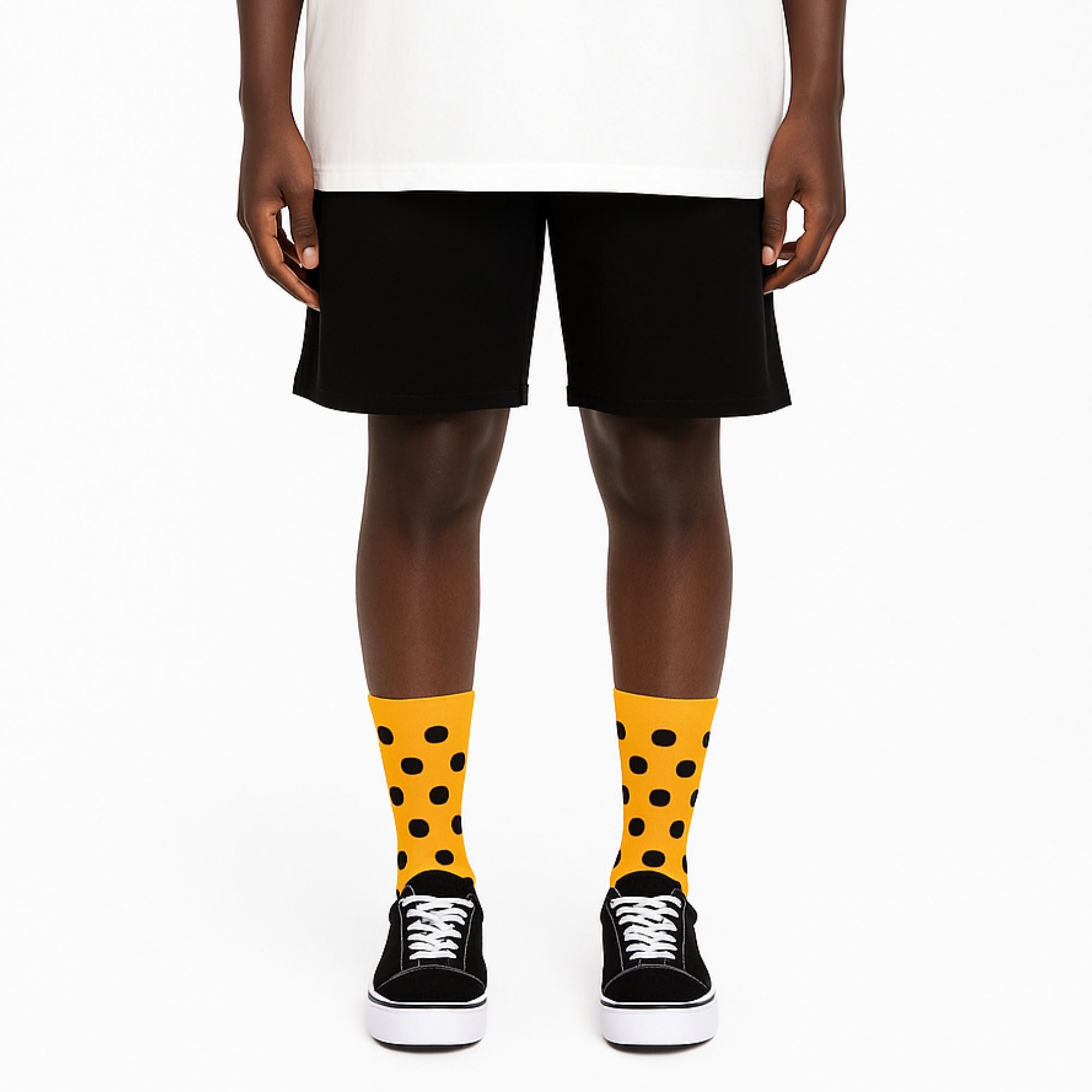 dots-socks-yellow