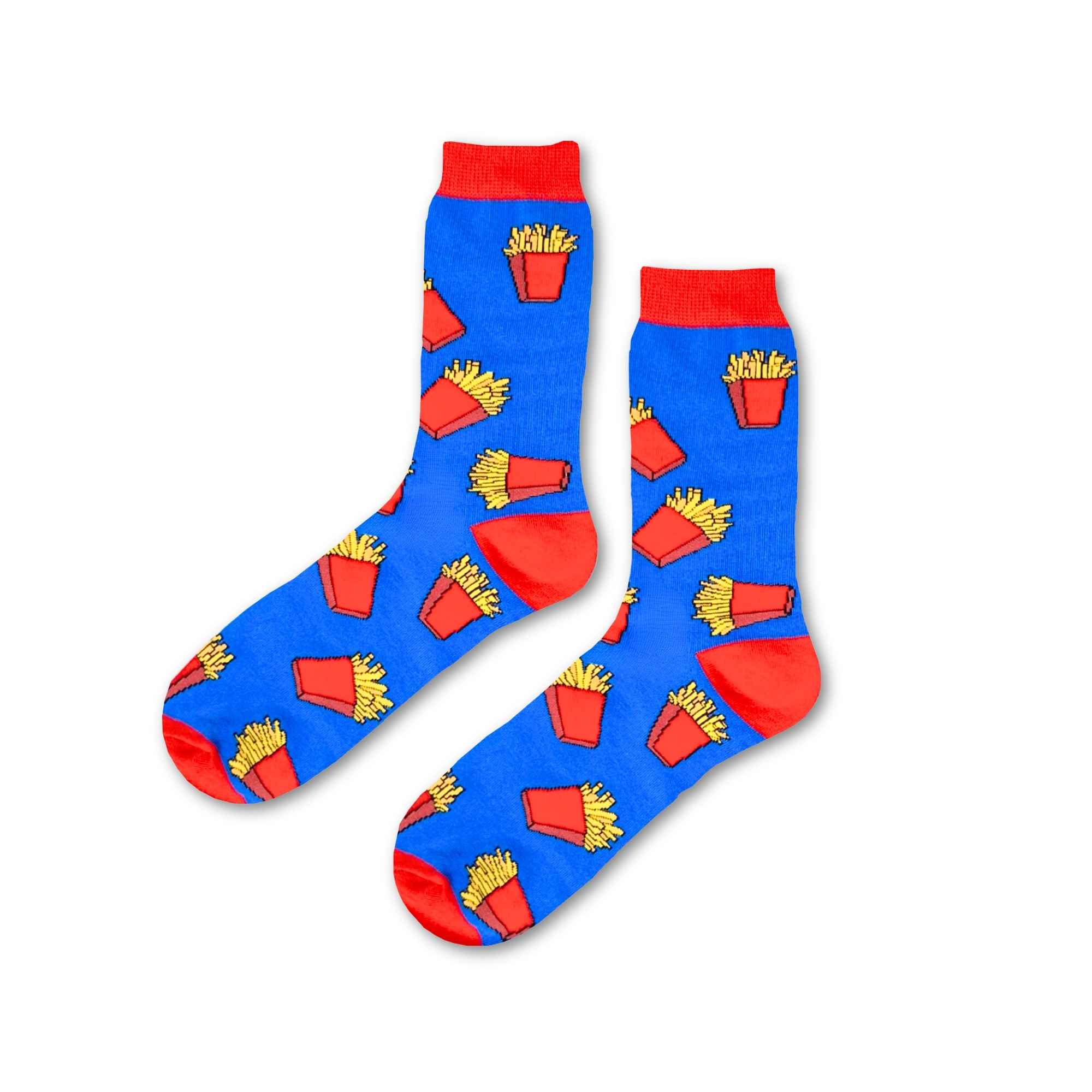 fries-socks-blue