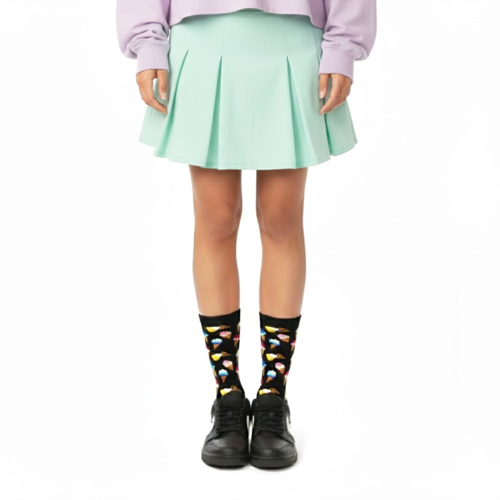 ice-creams-socks-black